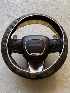 OEM Dodge Scat Pack Steering Wheel w/Airbag